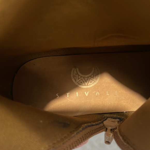 Stivali 2 tone blue/honey boots. Sz 6.5 - Picture 6 of 11